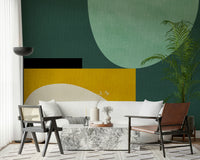 A classic abstract design wallpaper for walls.