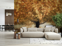 A classic botanical wallpaper for walls.