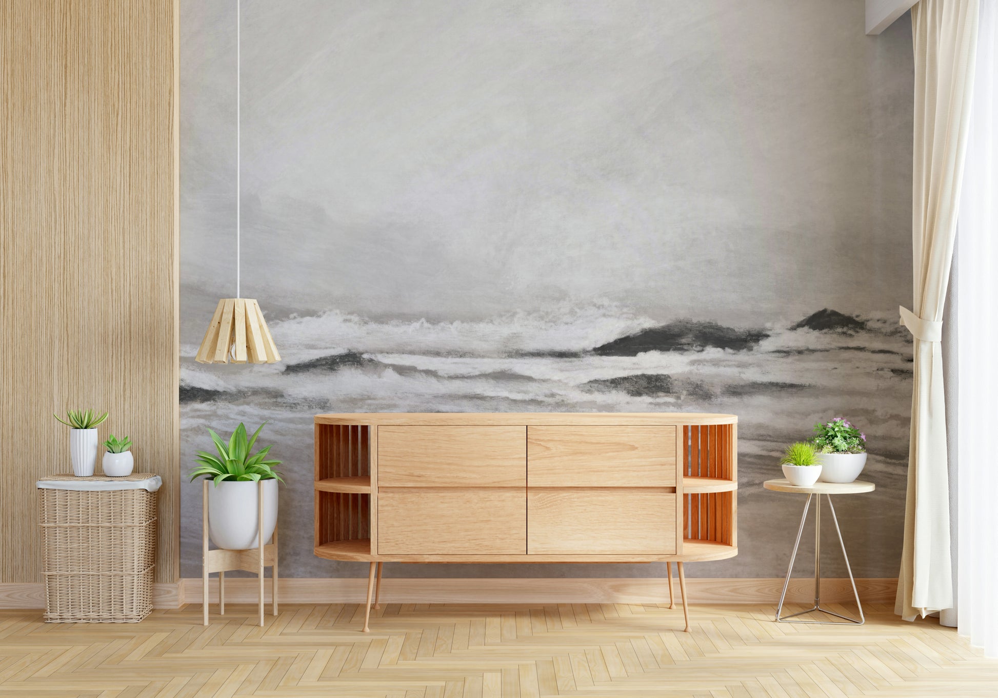 A classic abstract design wallpaper for walls.