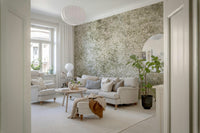 An artistic nature inspired mural for home decor.