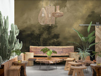 A classic abstract design wallpaper for walls.