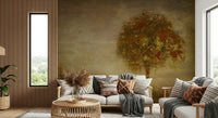 A serene flowing design wall mural for your decor.