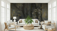 A classic forest theme wallpaper for walls.