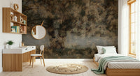 A tranquil misty woods wall mural for your decor.