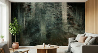 A tranquil ethereal woods wall mural for your decor.