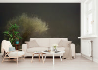 A classic forest theme wallpaper for walls.