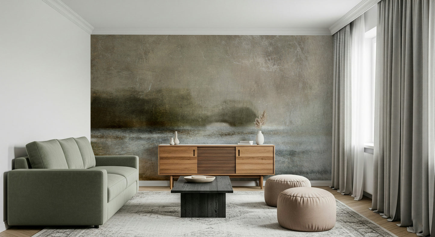 A serene flowing design wall mural for your decor.