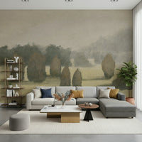 A serene dreamy landscape wall mural for your decor.