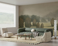 A classic landscape theme wallpaper for walls.