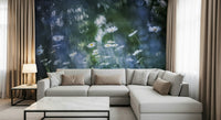 An artistic nature inspired mural for home decor.