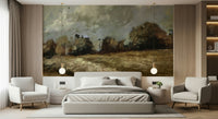 A contemplative gentle vista wallpaper mural for a feature wall.