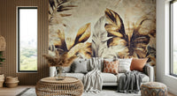 A classic abstract design wallpaper for walls.