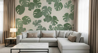 An artistic nature inspired mural for home decor.