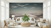 A serene dreamy sky wall mural for tranquil decor.