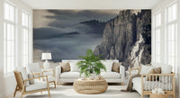 A classic mountain peak wallpaper for walls.