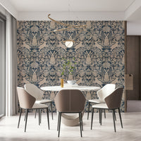 A serene flowing design wall mural for your decor.