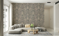 A serene whimsical pattern wall mural for your decor.