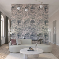 A classic abstract design wallpaper for walls.