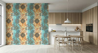 A classic abstract design wallpaper for walls.