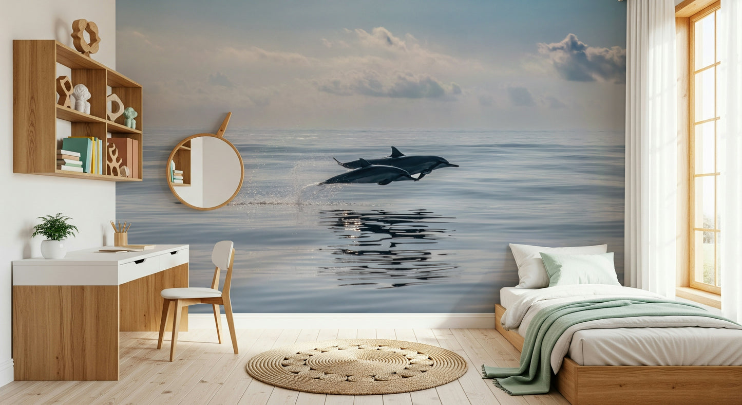 Dolphin's Leap Wall Mural