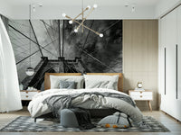A beautiful modern art wall mural of delicate texture.