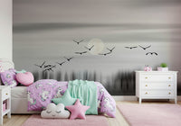 A classic abstract design wallpaper for walls.