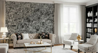 A classic abstract block wallpaper for walls.