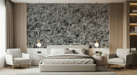A serene modern urban pattern wall mural for your decor.