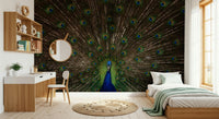 A classic abstract design wallpaper for walls.