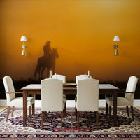 A serene flowing design wall mural for your decor.