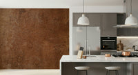 A graceful subtle pattern wall mural in warm, natural tones.
