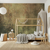 A beautiful modern art wall mural of delicate texture.
