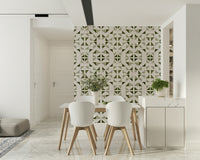 A classic abstract block wallpaper for walls.
