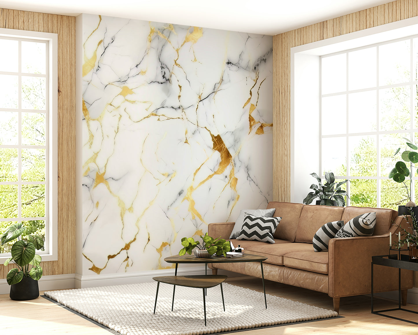 A serene abstract texture wall mural for luxurious decor.