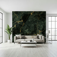 A contemplative gentle stone wallpaper mural for a feature wall.
