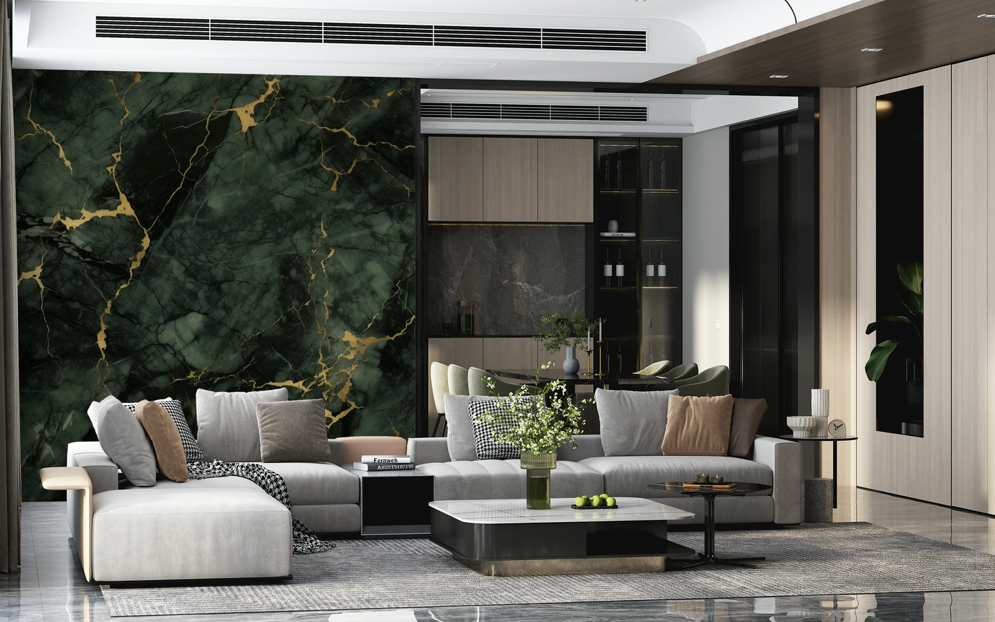 A classic stone texture wallpaper for walls.