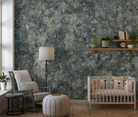 A contemplative gentle stone wallpaper mural for a feature wall.