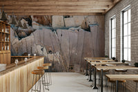 Abstract geometric pattern resembling natural cracked stone.