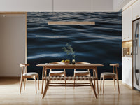 Abstract water ripple design wallpaper mural.