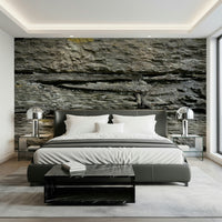 Rustic Stone Layers design installed in a modern cabin.