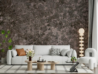 Mottled Earth Wall Mural close-up, rustic texture and natural tones detail.