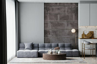 Modern interior showcasing the Distressed Walls wallpaper for walls.