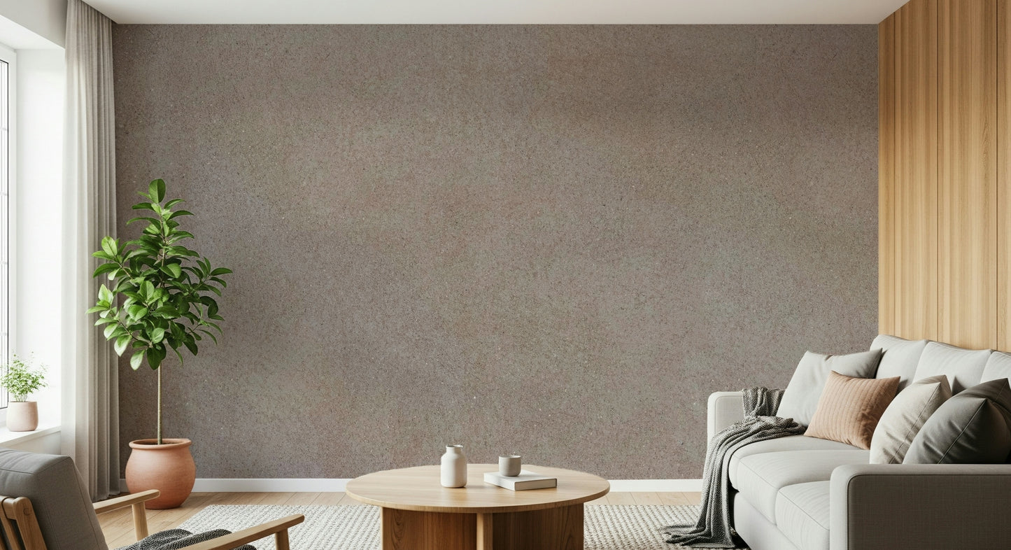 Light flowing across the Taupe Stone Surface Wall Mural surface.