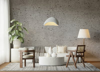 Smooth texture effect of the versatile Concrete Canvas Wall Mural.