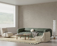 Full view of the Plastered Beige Wall Mural complementing modern decor.