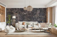 Office space transformed by the sophisticated Elegance In Veins Wall Mural.