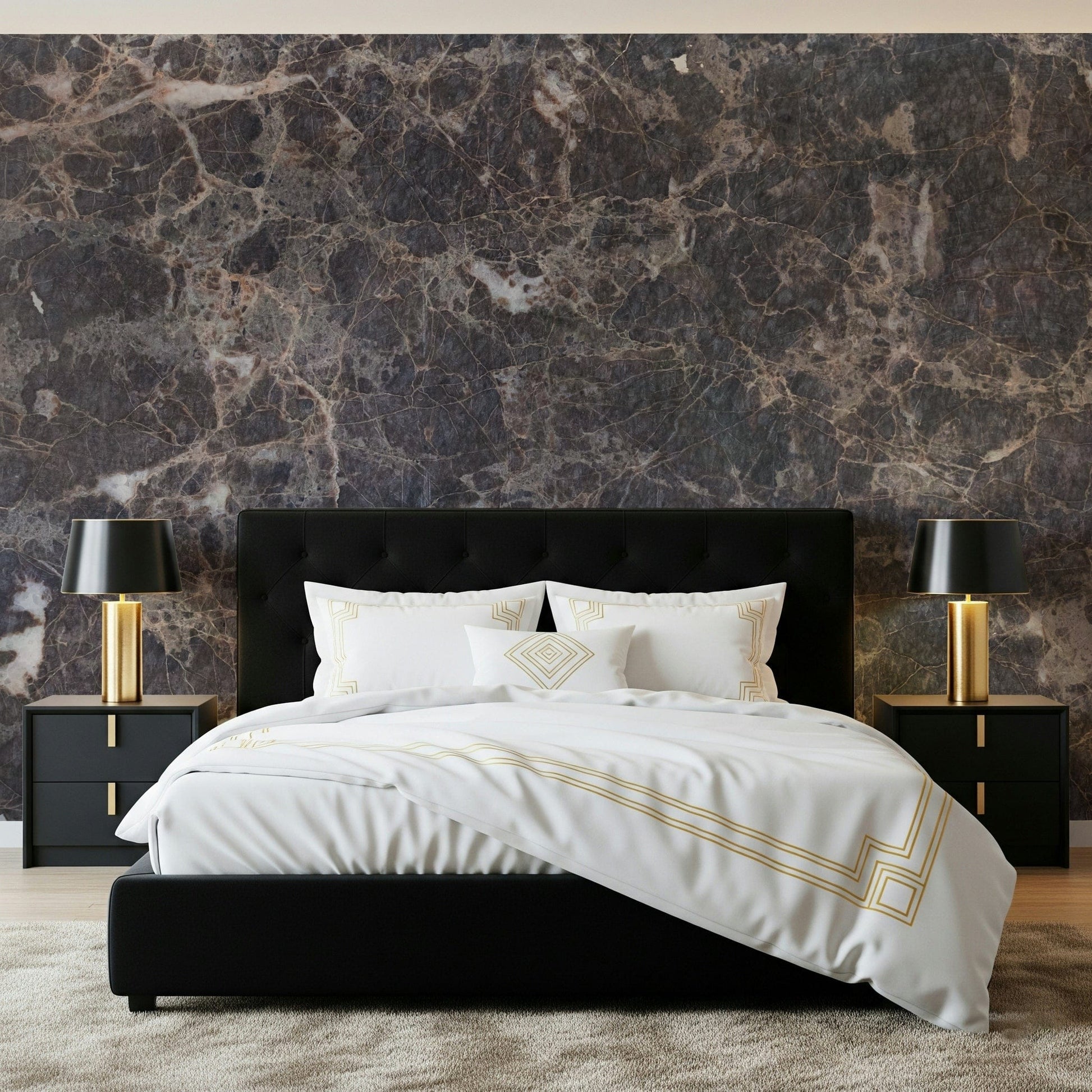 Abstract marble look of the Elegance In Veins wallpaper mural