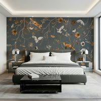 Horizontal design from the fantasy Enchanted Woodland Tales Wall Mural.