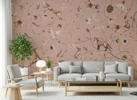 Interior space featuring the ethereal Woodland Whisper Wall Mural.