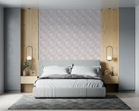 Vibrant folk-inspired geometric and floral patterned wall decor.
